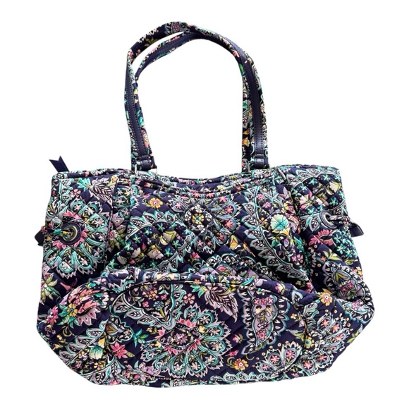 Vera Bradley Glenna Satchel French Paisley Pattern Bag - Picture 5 of 5